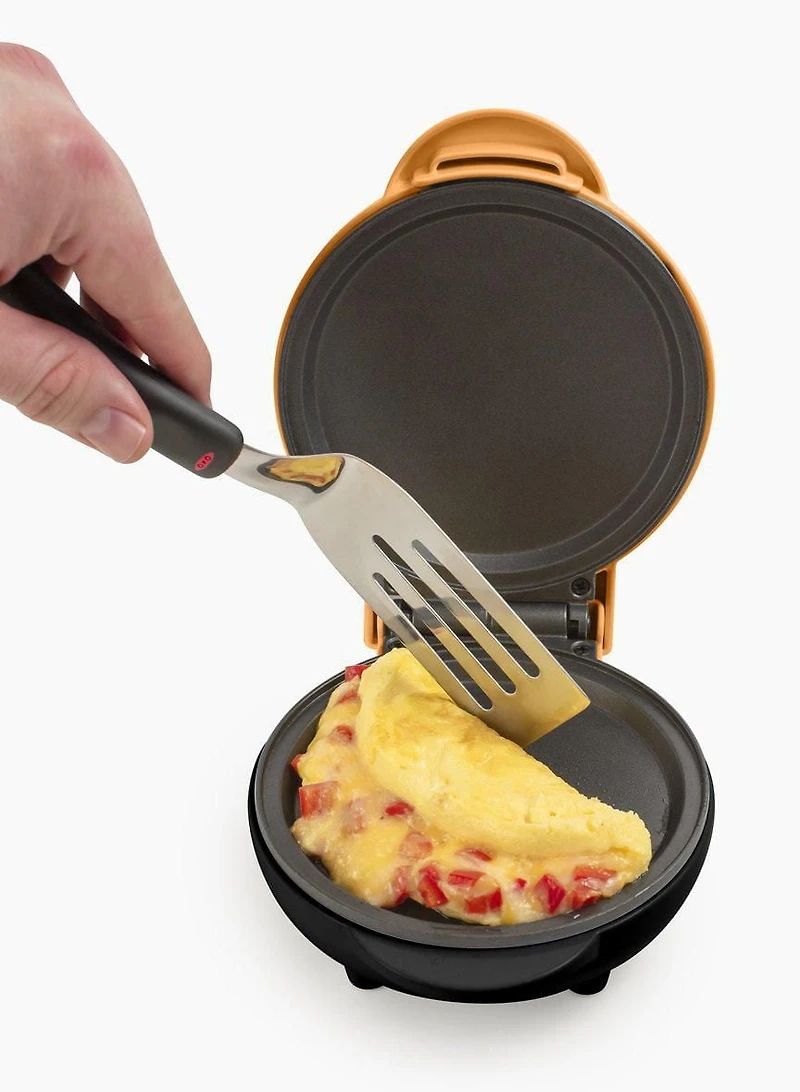 Nostalgia My Mini Personal Electric Griddle, Orange