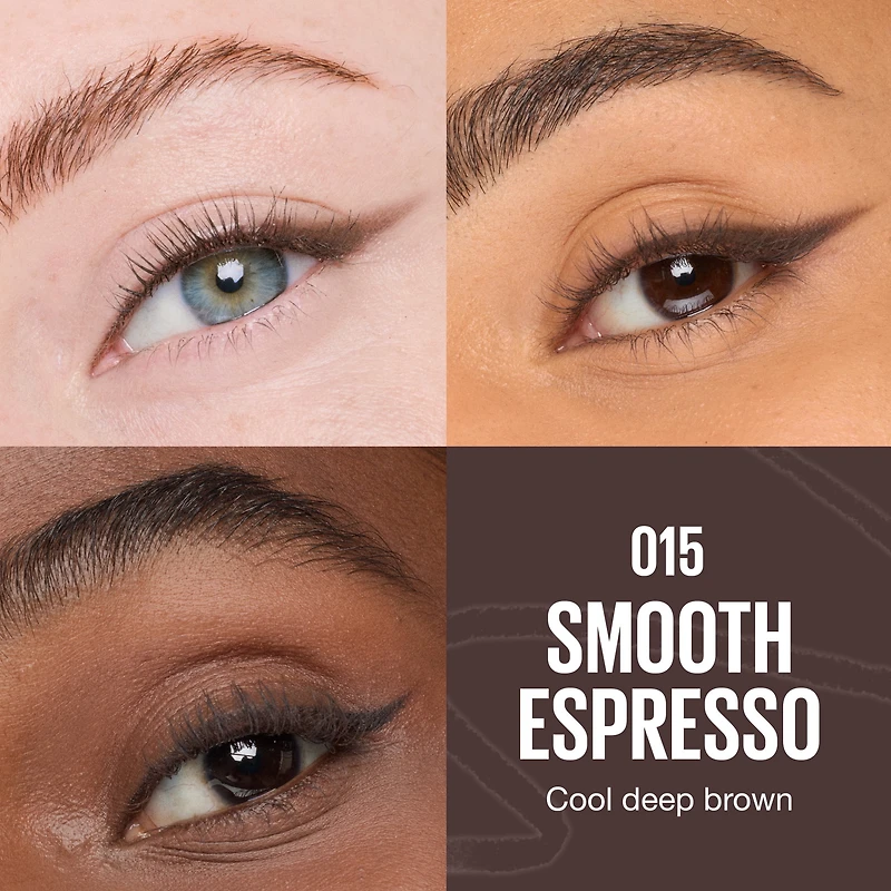 Maybelline Sculpting Stix Eyeliner 2-in-1 Dual Ended Liner Smooth Espresso 0.7G