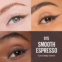 Maybelline Sculpting Stix Eyeliner 2-in-1 Dual Ended Liner Smooth Espresso 0.7G