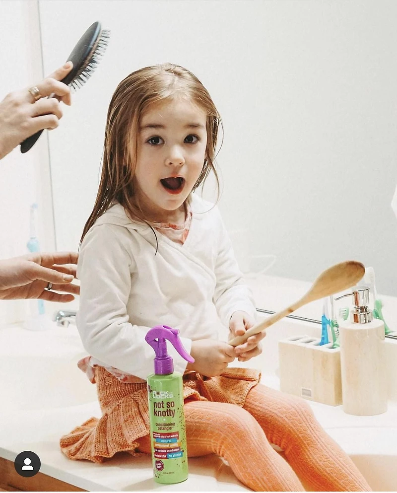 Not So Knotty - Conditioning Detangler - Green Apple