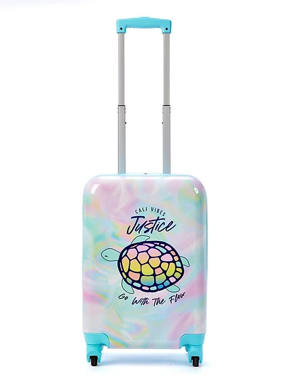JUSTICE™ GIRLS GO WITH THE FLOW 20" HARD SHELL ROLLING LUGGAGE