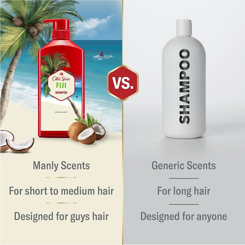 Old Spice Fiji Shampoo for Men