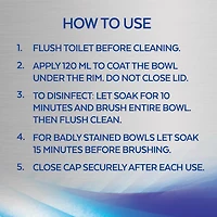 Lysol Bathroom Cleaning- Toilet Bowl Cleaner, Power, Family Pack, 10X Cleaning Power, 4 x 946 mL