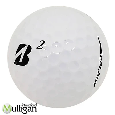 Mulligan - 12 Bridgestone e6 Lady 4A Recycled Used Golf Balls, White