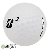 Mulligan - 12 Bridgestone e6 Lady 4A Recycled Used Golf Balls, White
