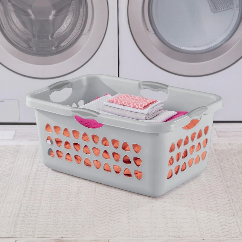 Sterilite 71 L  Ultra™ Laundry Basket Cement