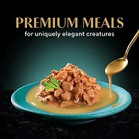 SHEBA GRAVY INDULGENCE PERFECT PORTIONS Adult Wet Cat Food Chicken & Beef Entrée in Extra Gravy Variety Pack