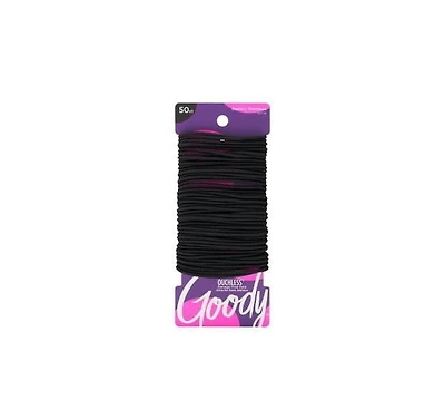 Goody Ouchless Large Thin Black - 50 Ct
