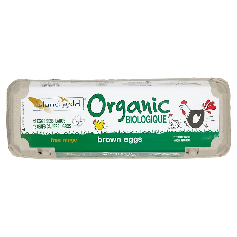 Island Gold Gros Ouefs Biologique