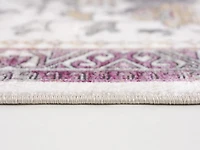 Rug Branch Amalfi 2' x 9' (Exact Size: 2'3" x 9') South-Western Indoor Runner Rug, Grey Beige, Boho - Entryway, Hallway, Bathroom, and Kitchen