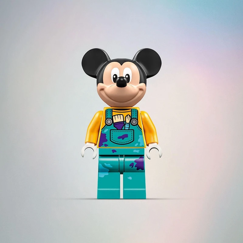 LEGO Disney 100 Years of Disney Animation Icons 43221 Buildable Disney Set with Mickey Mouse Minifigure, Creative Toy for Kids to Design Classic Disney Wall Art, Birthday Gift for Fans and Kids Age 6+