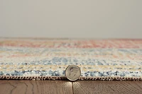Great Zero Barlow Ivory & Rust 5' x 7'6" Area Rug