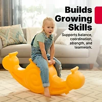 Step2 Seesaw Snail Kids Rocking Rider Resin Toy Fits 2 Toddlers, Ages 18 Months - 3 Years