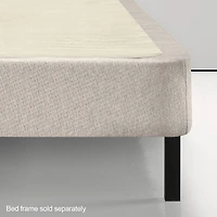 Zinus Spa Sensations Twin Size Low Profile Smart Box Spring, 5 inch Mattress Foundation for Bed Frame and Platform Bed