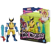 MixMashers Marvel Wolverine Toy, 5 Inch (12 cm) Avengers Mix-&-Match Action Figure