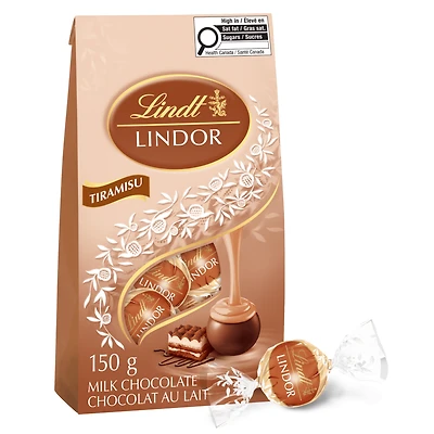 Lindt LINDOR Tiramisu Truffles Bag, 150g