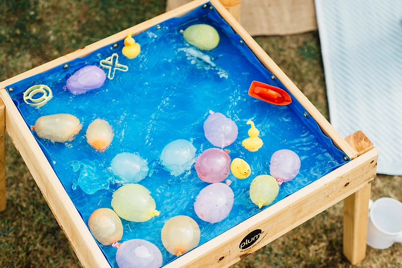 Plum® Build & Splash Wooden Sand & Water Table - Natural