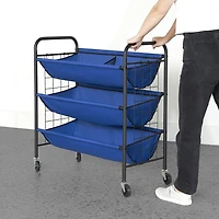 neatfreak! 3 Tier Garage Store Organizer With Casters