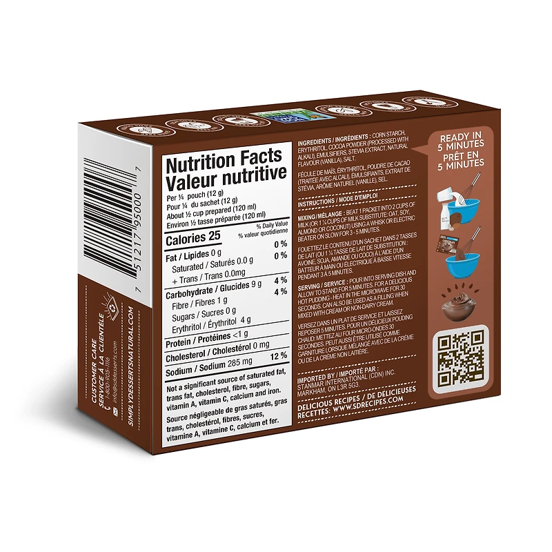 Simply Desserts - Chocolate Pudding, 48g