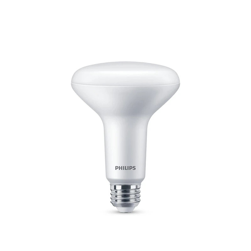 PHILIPS 7,2 W (65 W) BR30 ultra haute définition, ampoule LED à intensité variable, lumière du jour, culot moyen, paquet de 2