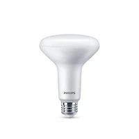 PHILIPS 7,2 W (65 W) BR30 ultra haute définition, ampoule LED à intensité variable, lumière du jour, culot moyen, paquet de 2