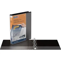 QuickFit® View Binder, D Ring, 6 Pack, 1"