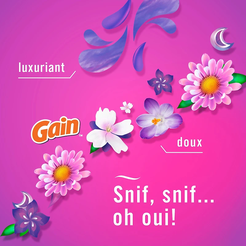 Febreze Car Air Freshener, Odor-Fighting Automotive Vent Clip, Gain Moonlight Breeze Scent, 2ct
