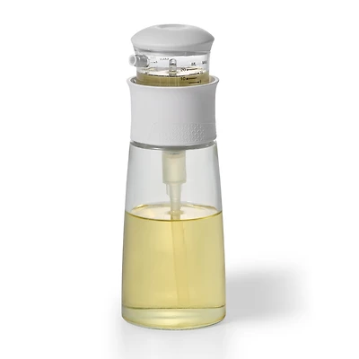 Starfrit Bouteille d’Huile à Pompe, 320ml (10oz ), Dosage Précis par Pression, Idéale Bruschetta, Salades, Chimichurri, Légumes Grillés