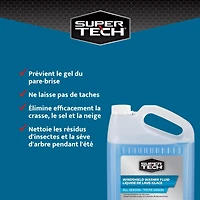 SuperTech Automotive Windshield Washer Fluid -35°C, 3.78L