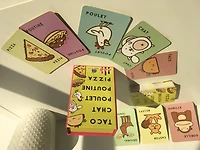 Taco Cat Goat Cheese Pizza Card Game , Fun Card Game from Blue Orange! Ages 8+, 10-15 Minutes to Play, 2-8 Players