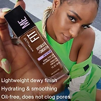 Maybelline New York Fit Me Hydate + Smooth Foundation, SPF 18, Sun Beige