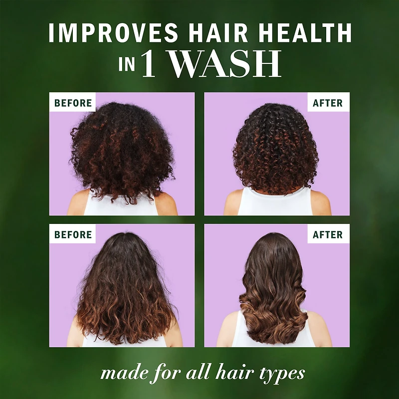 Herbal Essences Full + Thick Passionflower Sulfate Free Shampoo, 400ml