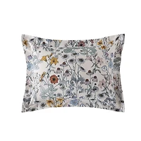 Mainstays All in One Reversible Comforter and Sheet Set, 7-Piece, Full, White Multi Floral