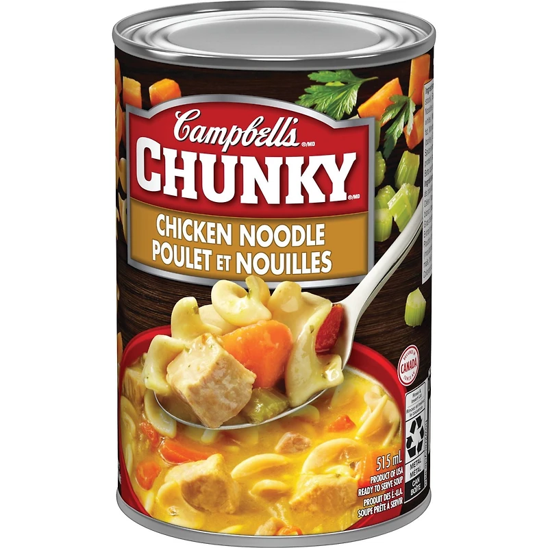Campbell's® Chunky® Chicken Noodle Ready to Serve Soup, Shelf Stable