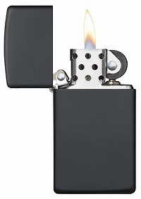 Zippo slim noir mat (1618)