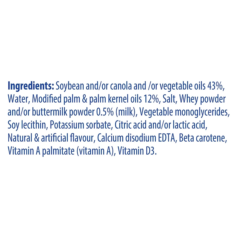 Imperial Margarine Non Hydrogénée