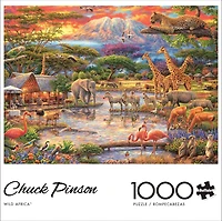 Buffalo Games - Chuck Pinson - Wild Africa - 1000 Piece Jigsaw Puzzle