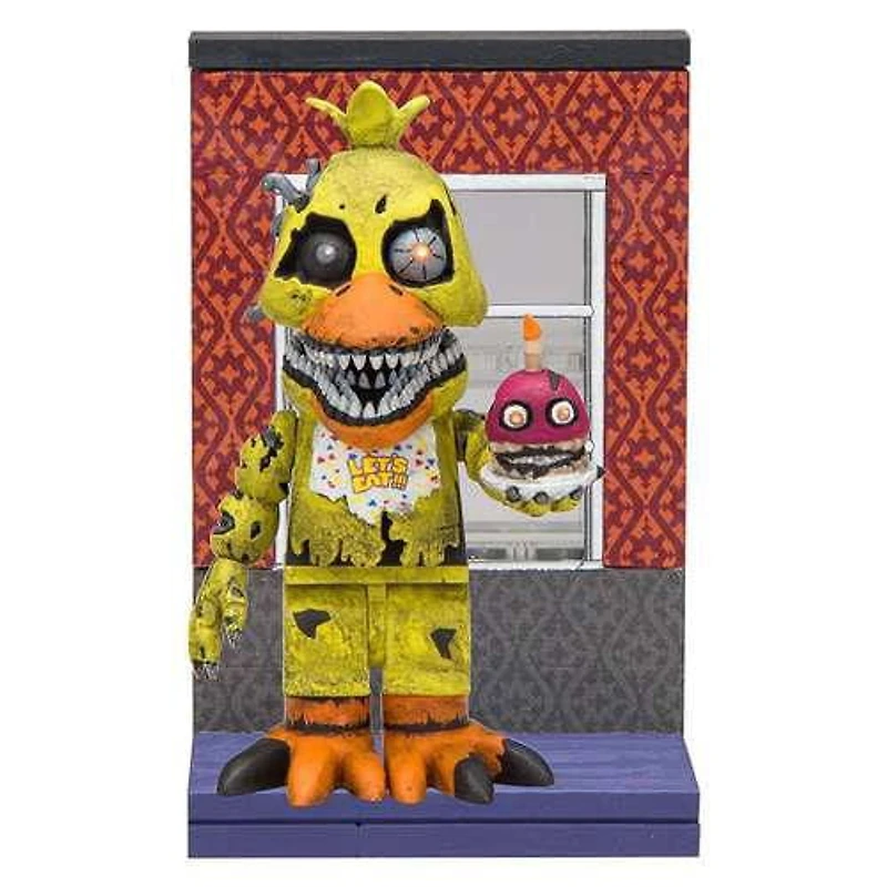 Mcfarlane Toys Five Nights at Freddy's Nightmare Chica with Right Hall Window