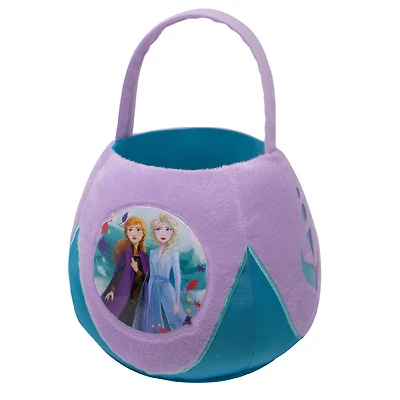 Frozen Medium Plush Basket - Anna + Elsa