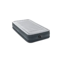 Intex Twin Comfort-Plush Airbed With Fiber-Tech