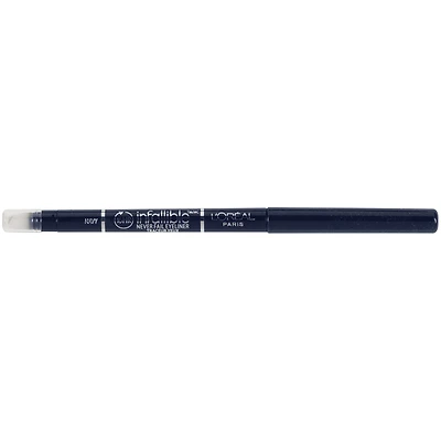 L'Oréal Paris Traceur Infallible Original, Crayon traceur mécanique avec estompeur intégré, Marine
