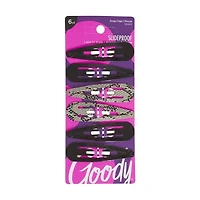 Goody Classics Clip contour moyen en forme de guépard - 6Ct.