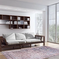 ECARPET Oriental Indoor Area Rug Flatweave Carpet for Living Room, Bedroom, Eco Friendly, Machine Washable, Sultan Collection