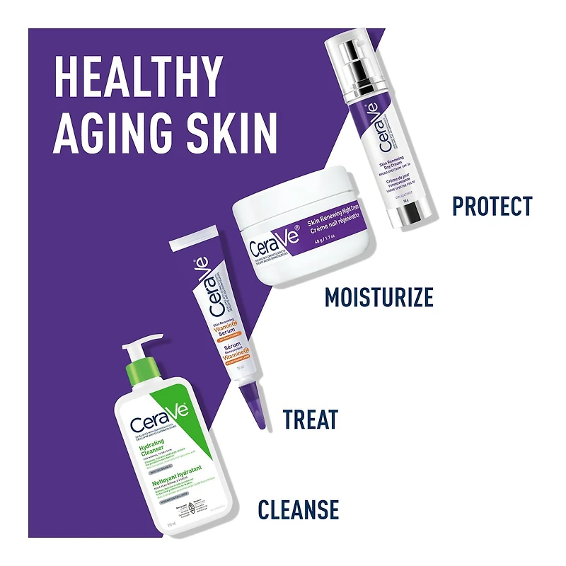 CeraVe Vitamin C Serum, 10% Pure Vitamin C Face Serum with Hyaluronic Acid and Ceramides for Brightening, 30mL