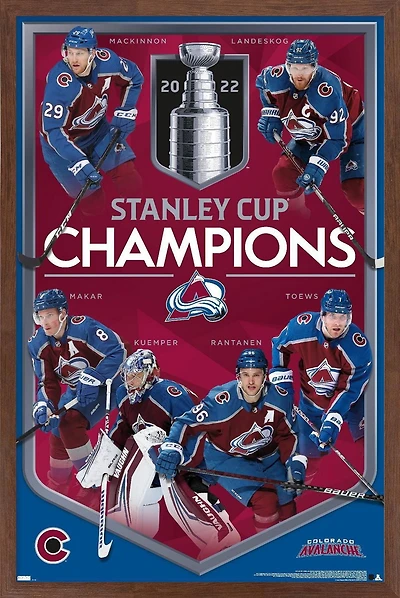 NHL Avalanche du Colorado - Champions de la Coupe Stanley