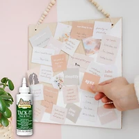 Aleene’s Tack-It Over & Over Repositionable Adhesive, 4 fl oz – Temporary Craft Glue for Fabric, Stencils, Embellishments & DIY Projects