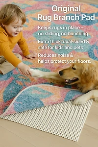 Rug Branch Rug Pad Collection Premium Standard Soft PVC Non-Slip Rug Pads