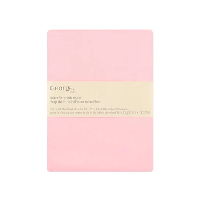 George Microfibre Crib Sheet