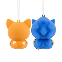 Hallmark Christmas Ornaments (Better Together Sonic the Hedgehog and Tails Magnetic), Set of 2