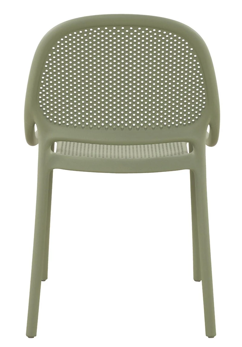 Summer armless dining chair Green Jade (4 chairs/box )
